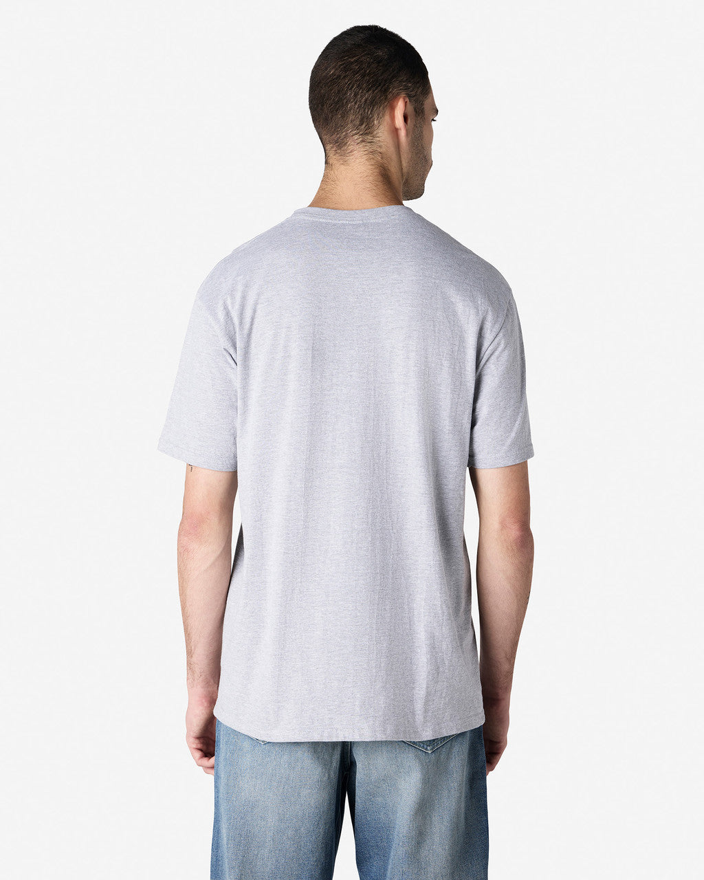 gildan-65enlb0-gildan-softstyle-adult-midweight-no-label-t-shirt - Sport Grey back