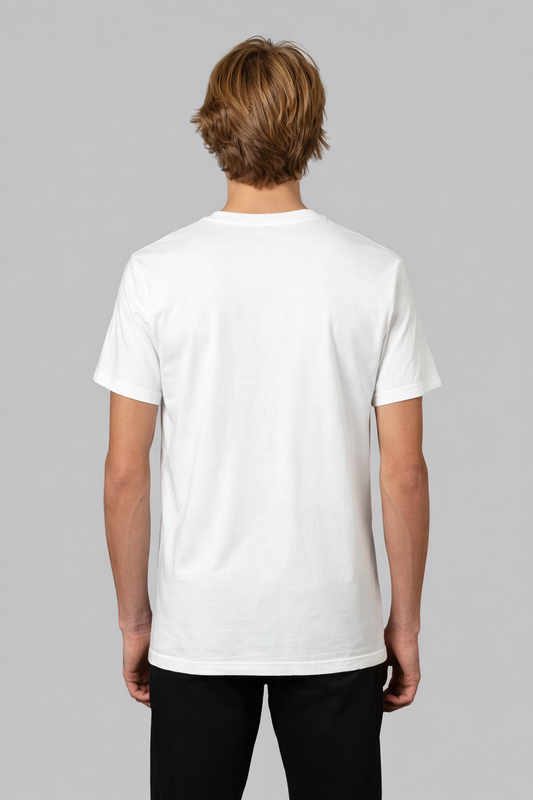 Custom Unisex White T-Shirt – Upload Your Own Photo, Logo or Design | Personalised Tee
