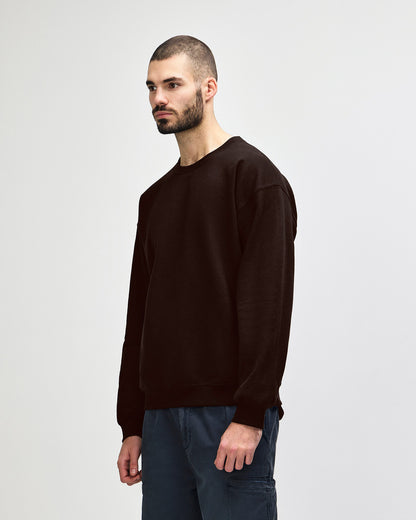gildan-18000-gildan-heavy-blend-adult-crewneck-sweatshirt - Dark Chocolate side