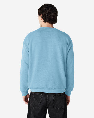 gildan-18000-gildan-heavy-blend-adult-crewneck-sweatshirt - Light Blue back