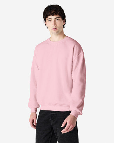 gildan-18000-gildan-heavy-blend-adult-crewneck-sweatshirt - Light Pink side