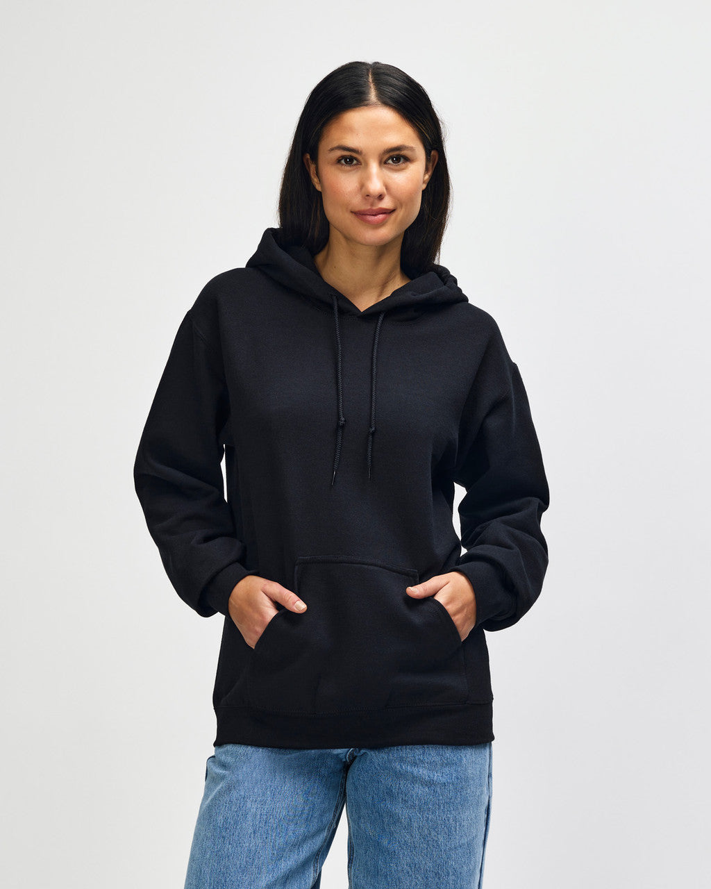 Gildan 18500 Gildan Heavy Blend Adult Hooded Sweatshirt - Black front