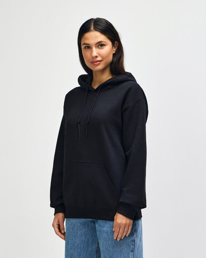 gildan-18500-gildan-heavy-blend-adult-hooded-sweatshirt - Black side