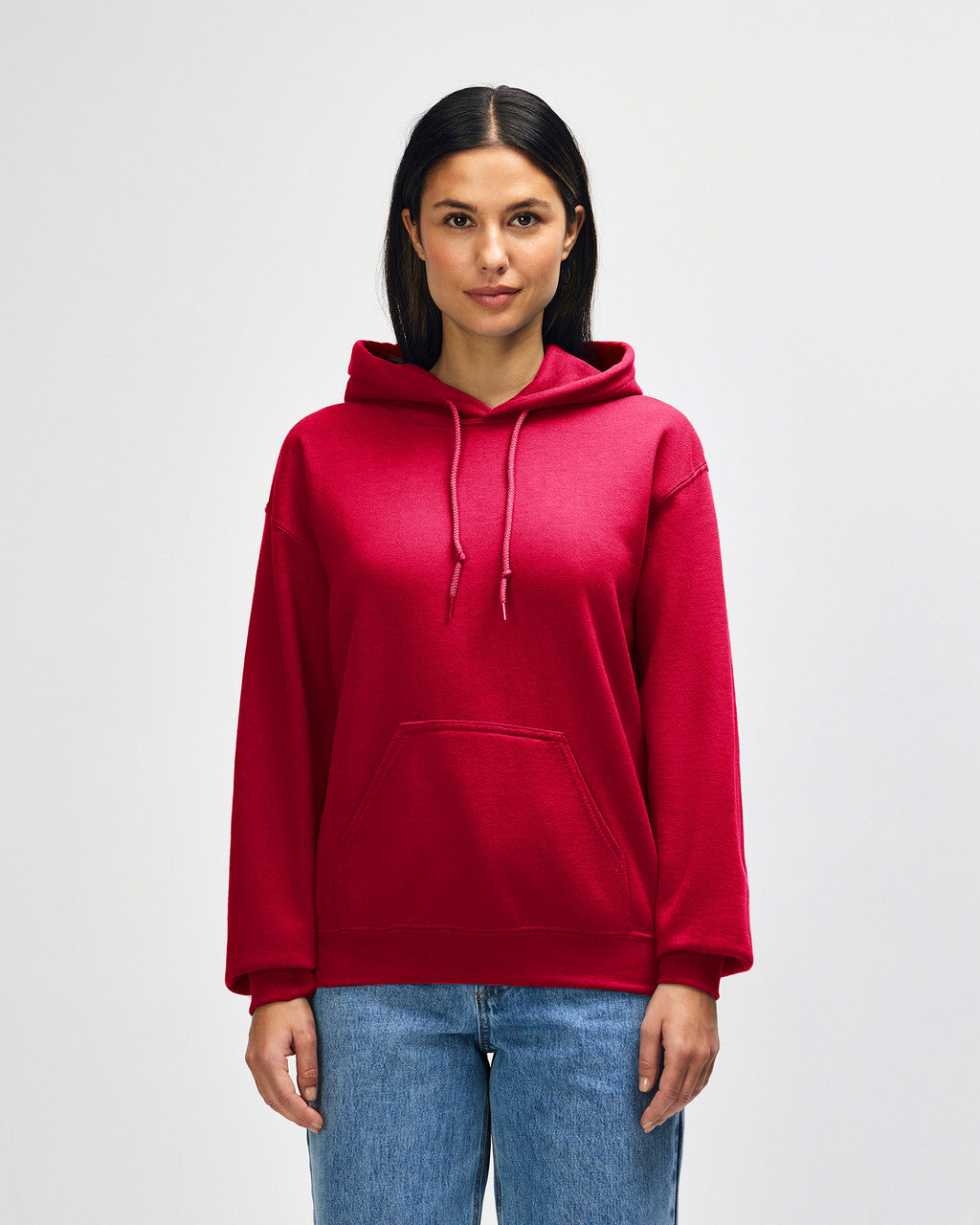 gildan-18500-gildan-heavy-blend-adult-hooded-sweatshirt - Cherry Red front