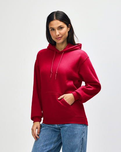 gildan-18500-gildan-heavy-blend-adult-hooded-sweatshirt - Cherry Red side