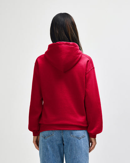 gildan-18500-gildan-heavy-blend-adult-hooded-sweatshirt - Cherry Red back