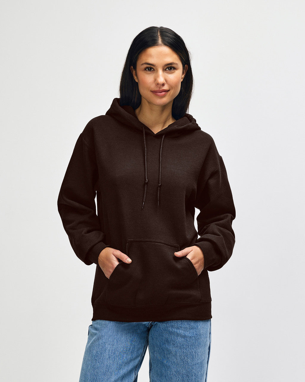 gildan-18500-gildan-heavy-blend-adult-hooded-sweatshirt - Dark Chocolate front