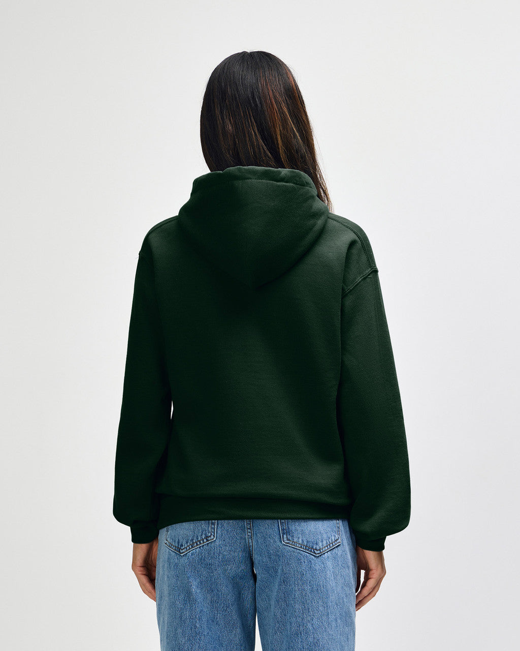 gildan-18500-gildan-heavy-blend-adult-hooded-sweatshirt - Forest Green back