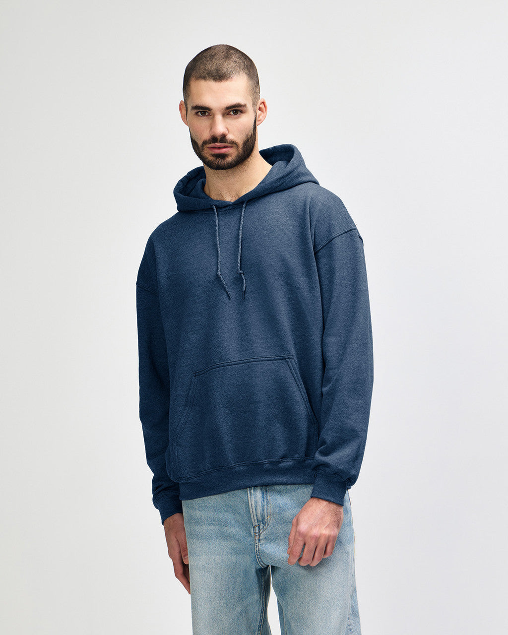 gildan-18500-gildan-heavy-blend-adult-hooded-sweatshirt - Navy front
