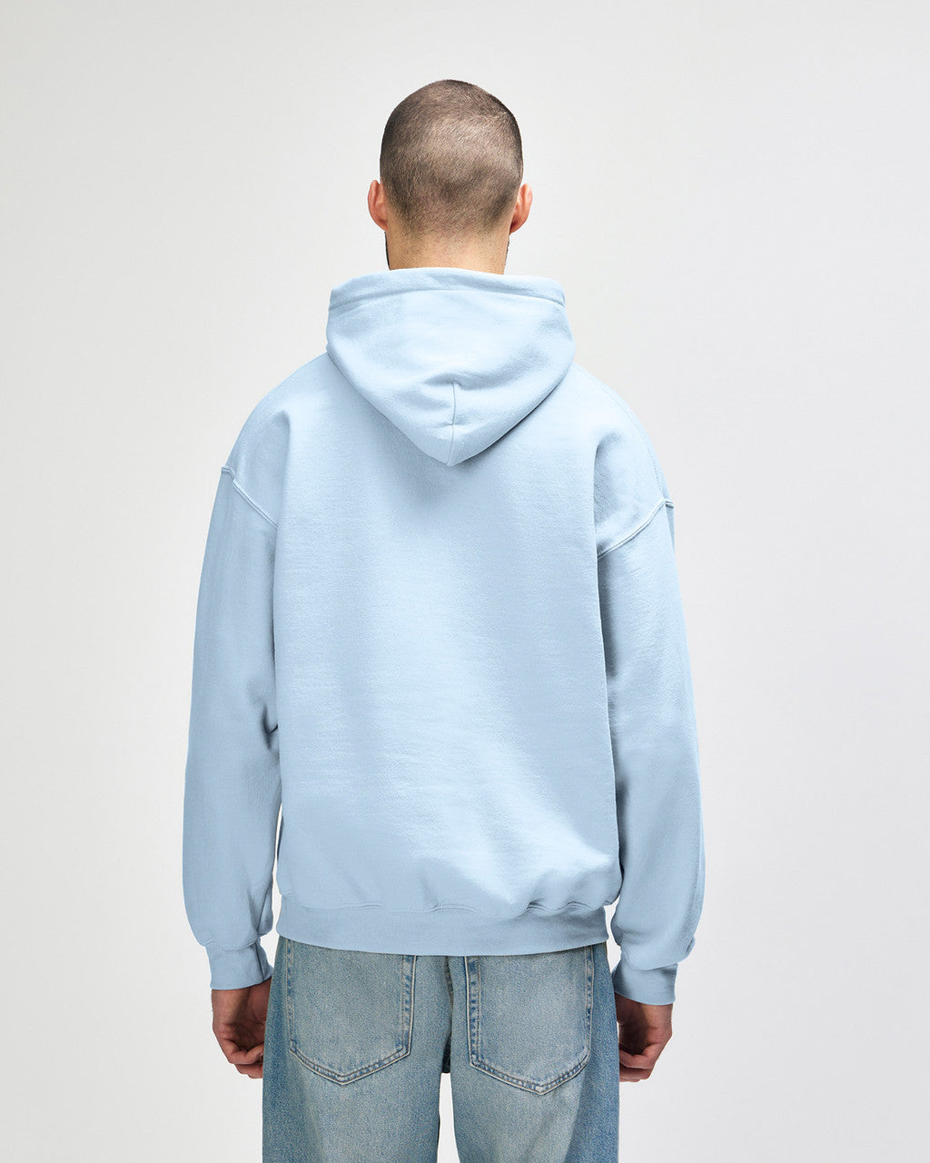 gildan-18500-gildan-heavy-blend-adult-hooded-sweatshirt - Light Blue back