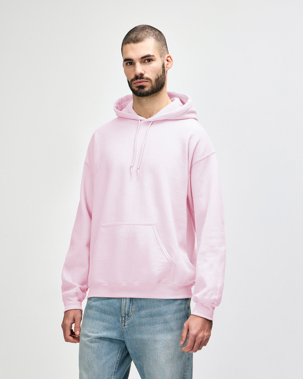 gildan-18500-gildan-heavy-blend-adult-hooded-sweatshirt - Light Pink side