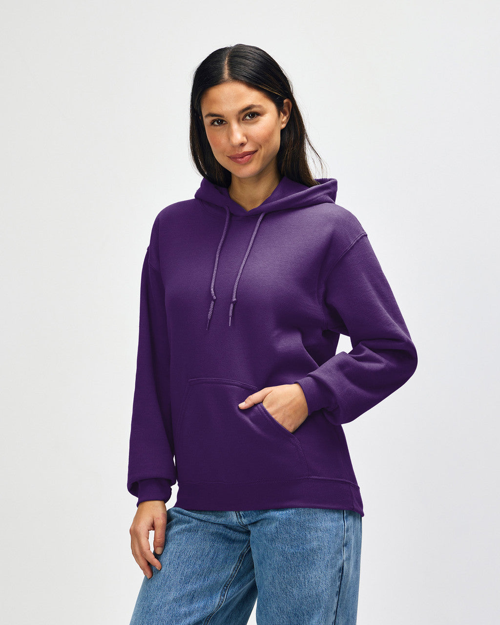 gildan-18500-gildan-heavy-blend-adult-hooded-sweatshirt - Purple side