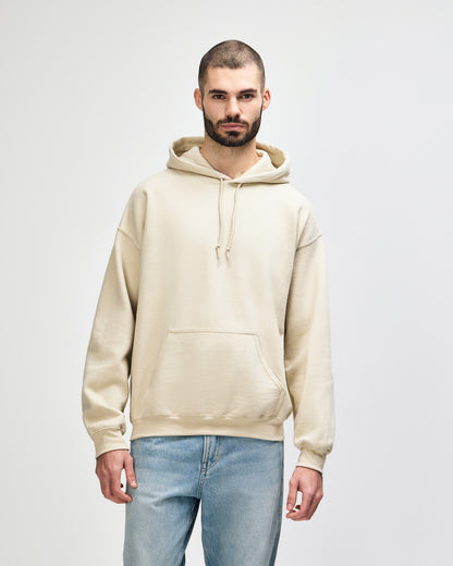 gildan-18500-gildan-heavy-blend-adult-hooded-sweatshirt - Sand front
