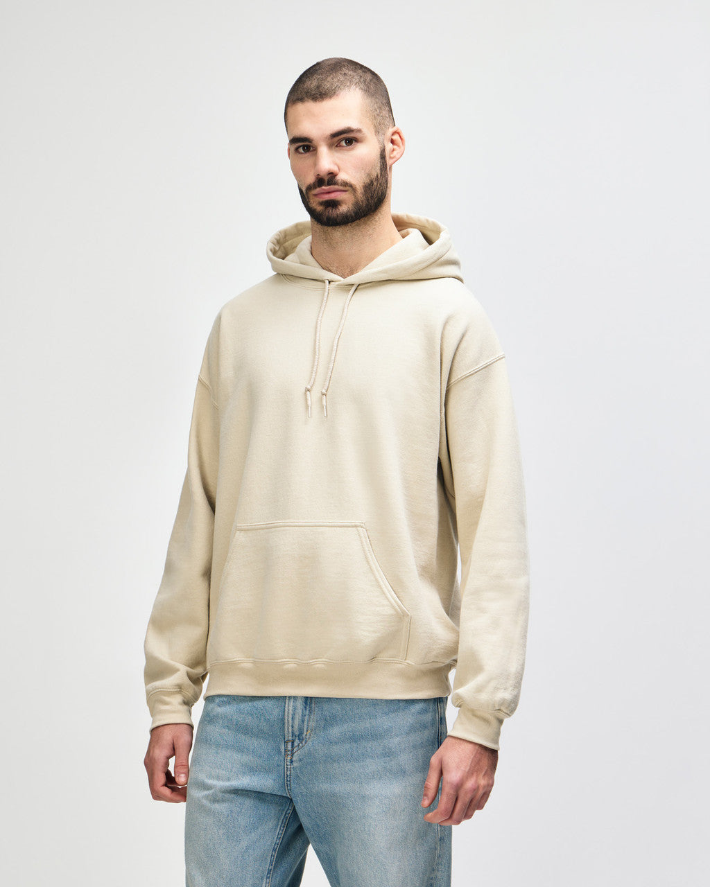 gildan-18500-gildan-heavy-blend-adult-hooded-sweatshirt - Sand side