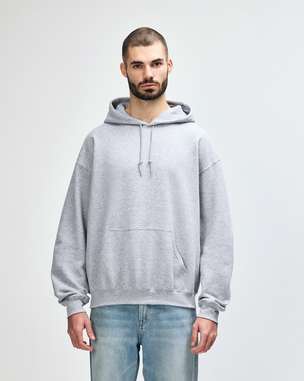 gildan-18500-gildan-heavy-blend-adult-hooded-sweatshirt - Sport Grey front