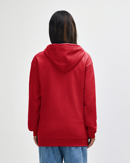 gildan-18600-gildan-heavy-blend-adult-full-zip-hooded-sweatshirt - Red back
