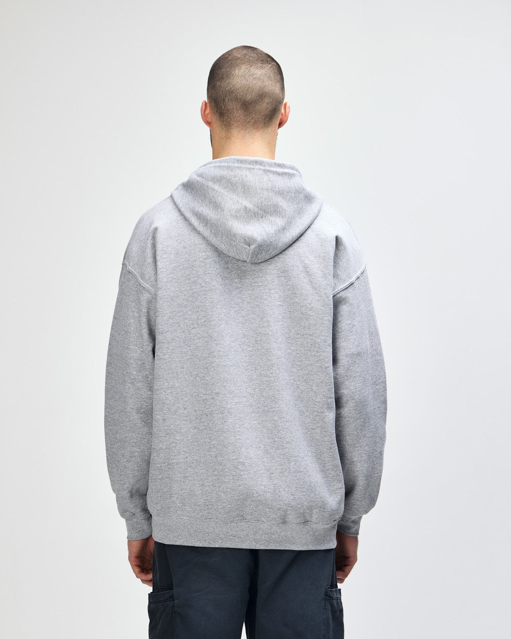 gildan-18600-gildan-heavy-blend-adult-full-zip-hooded-sweatshirt - Sport Grey back