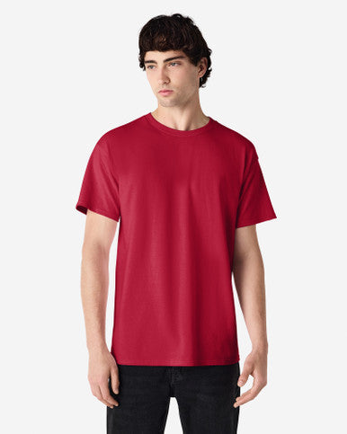 gildan-2000-gildan-ultra-cotton-adult-t-shirt - Cardinal Red side