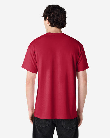 gildan-2000-gildan-ultra-cotton-adult-t-shirt - Cardinal Red back