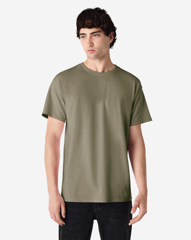 gildan-2000-gildan-ultra-cotton-adult-t-shirt - Olive side