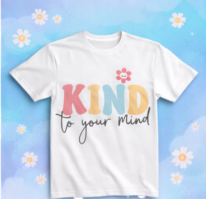Positive Message Graphic T-Shirt – Be Kind, Be a Buddy & Inspirational Quote Tee | 100% Cotton Comfort Fit Unisex Shirt