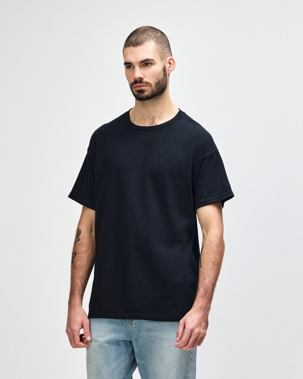 gildan-5000-gildan-heavy-cotton-adult-t-shirt - Black side