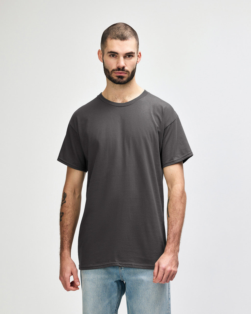 gildan-5000-gildan-heavy-cotton-adult-t-shirt - Charcoal front
