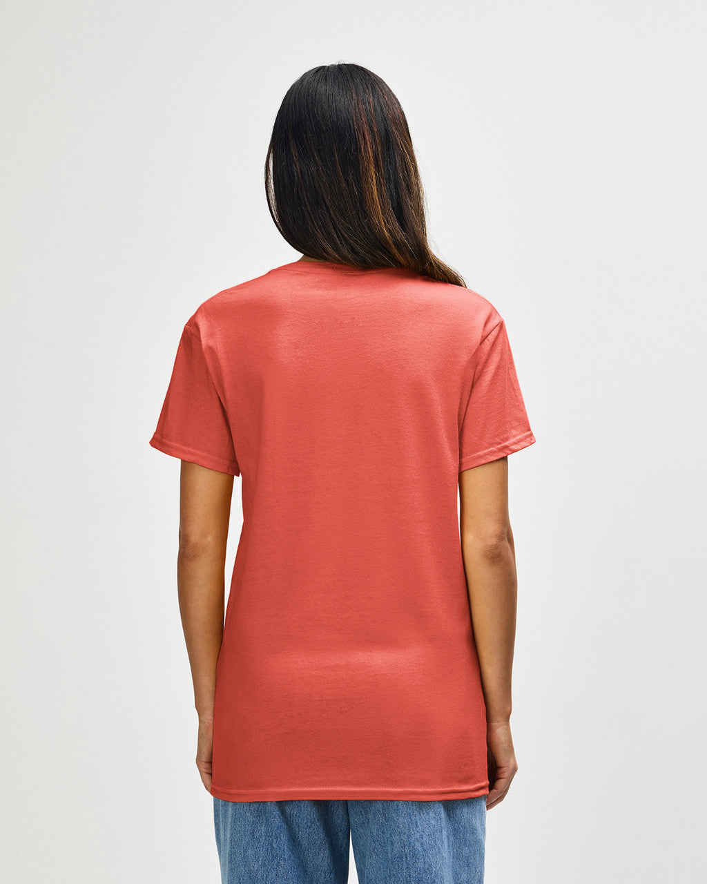gildan-5000-gildan-heavy-cotton-adult-t-shirt - Coral Silk back