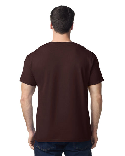 gildan-5000-gildan-heavy-cotton-adult-t-shirt - Dark Chocolate back