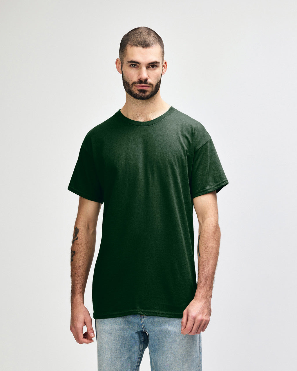 gildan-5000-gildan-heavy-cotton-adult-t-shirt - Forest Green front