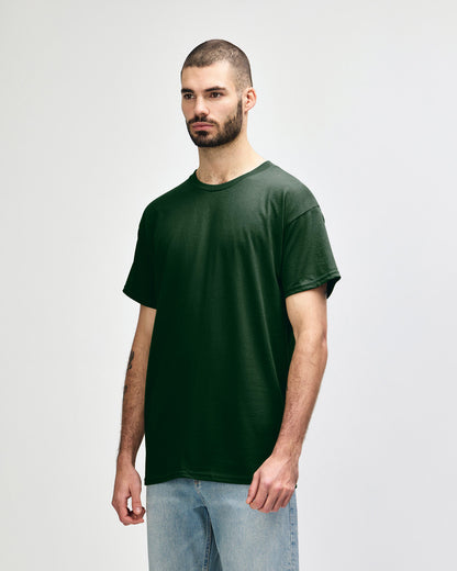 gildan-5000-gildan-heavy-cotton-adult-t-shirt - Forest Green side