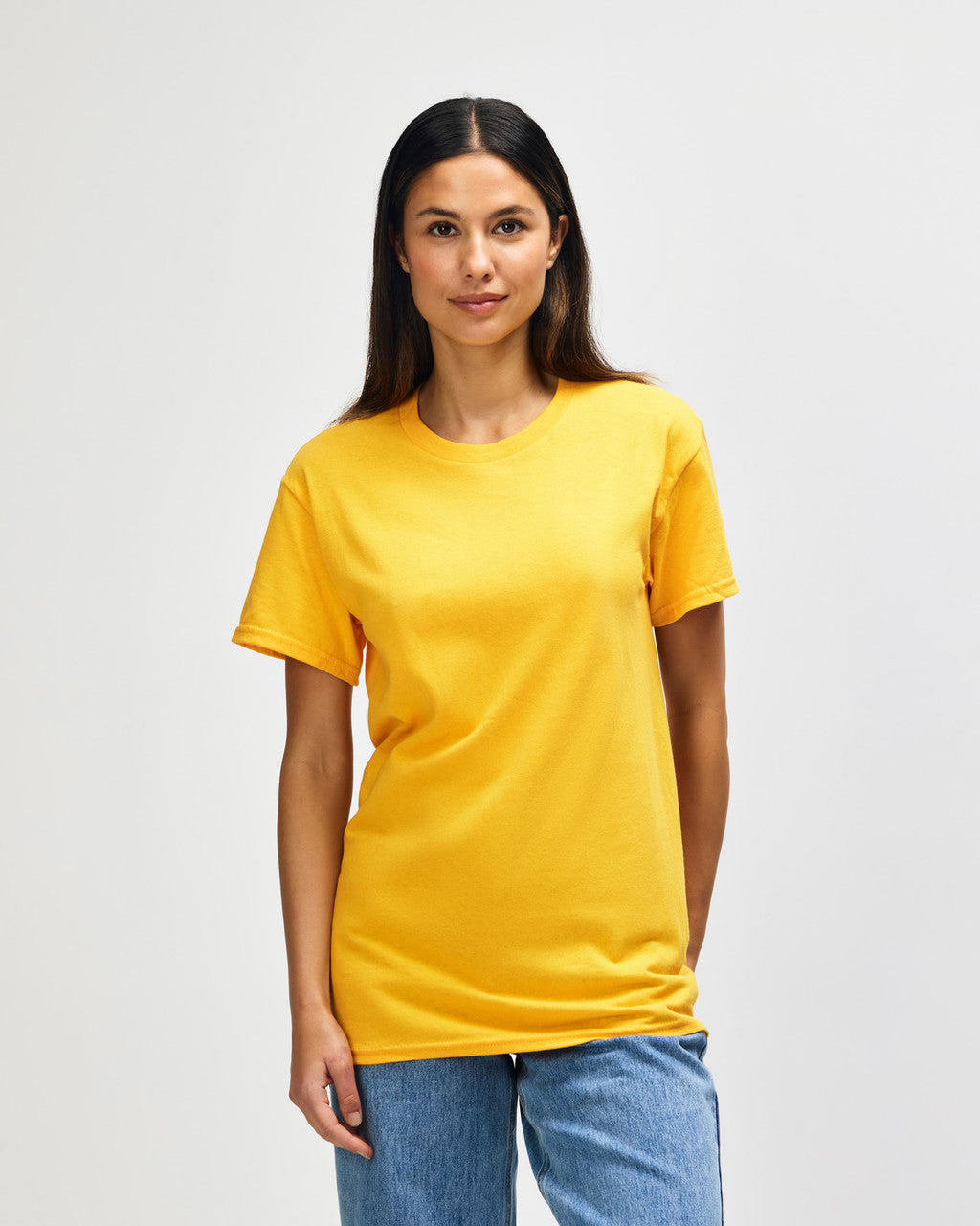 gildan-5000-gildan-heavy-cotton-adult-t-shirt - Gold front