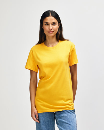 gildan-5000-gildan-heavy-cotton-adult-t-shirt - Gold front