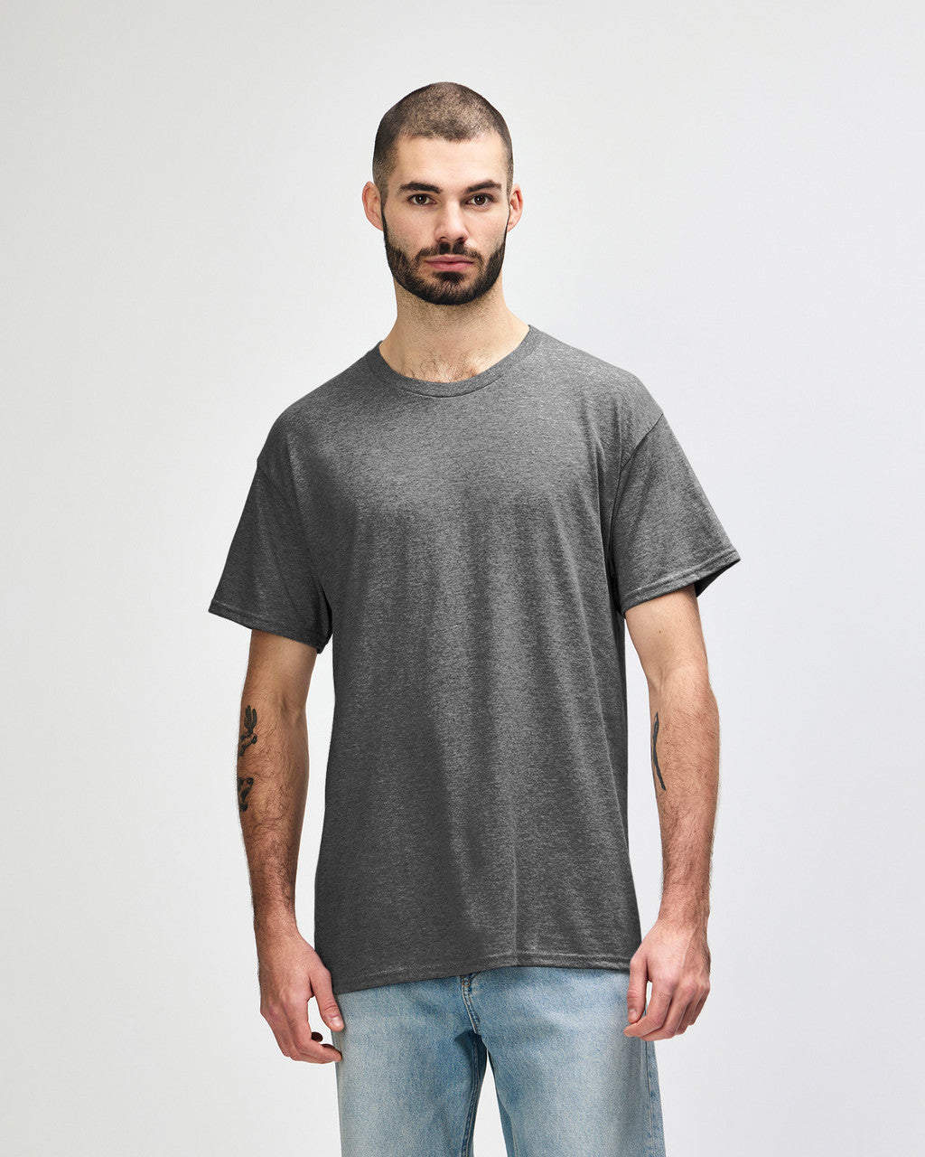 gildan-5000-gildan-heavy-cotton-adult-t-shirt - Graphite Heather front