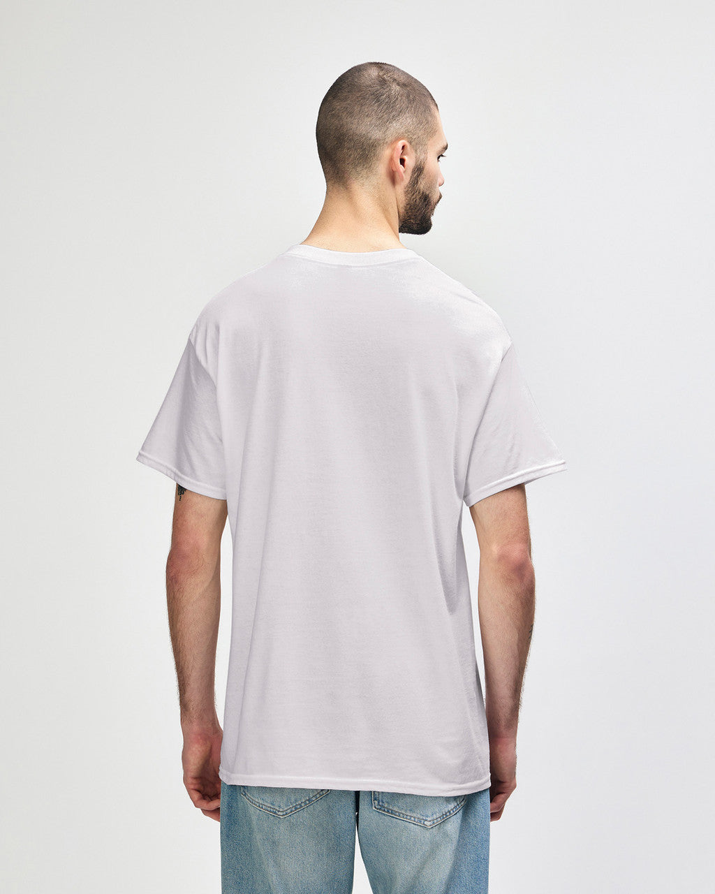gildan-5000-gildan-heavy-cotton-adult-t-shirt - Ice Grey back