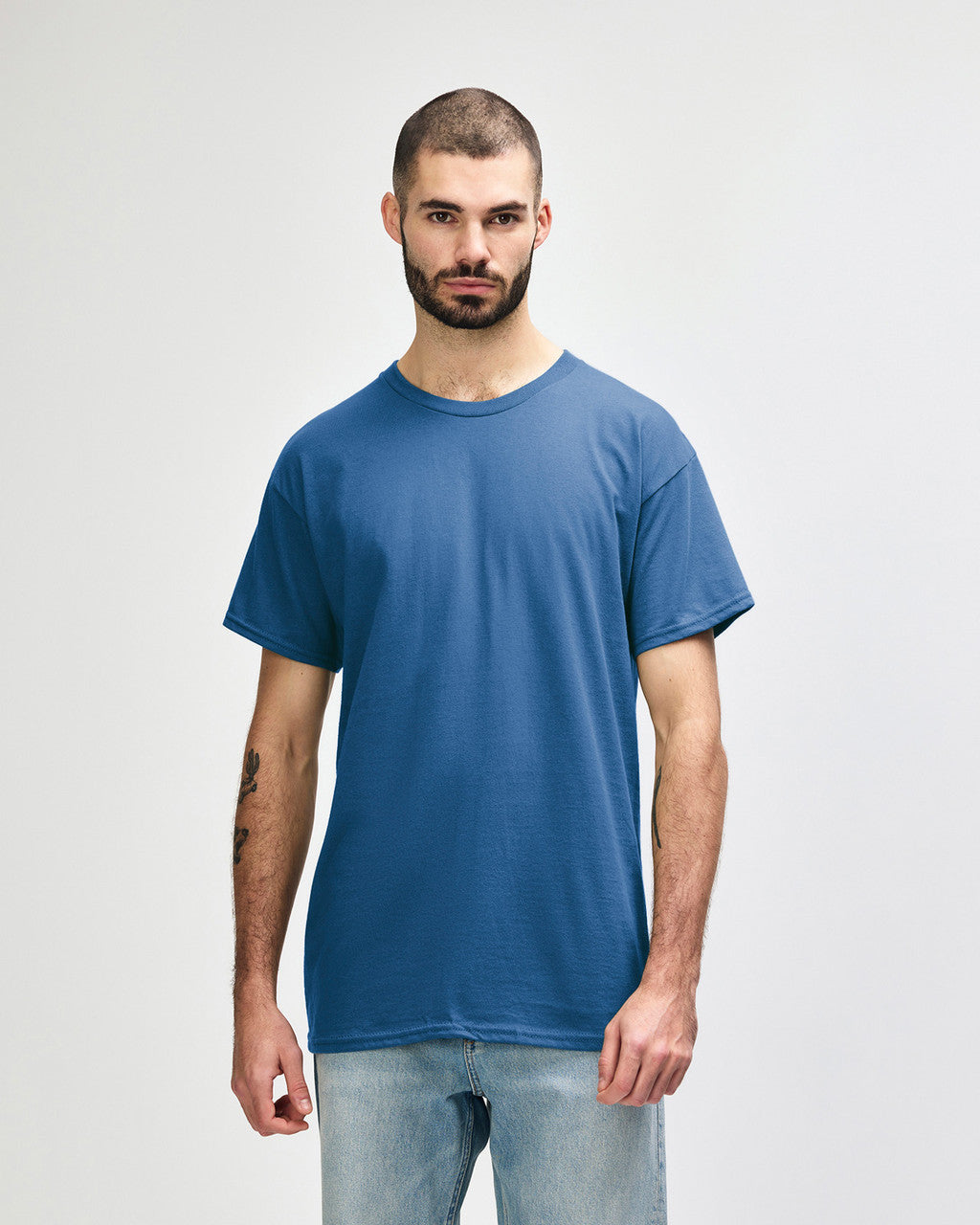 gildan-5000-gildan-heavy-cotton-adult-t-shirt - Indigo Blue front