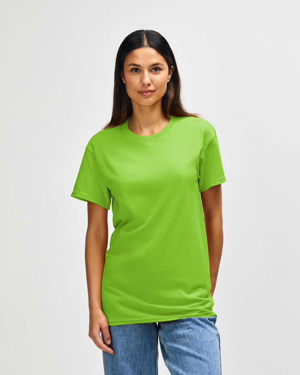 gildan-5000-gildan-heavy-cotton-adult-t-shirt - Lime front