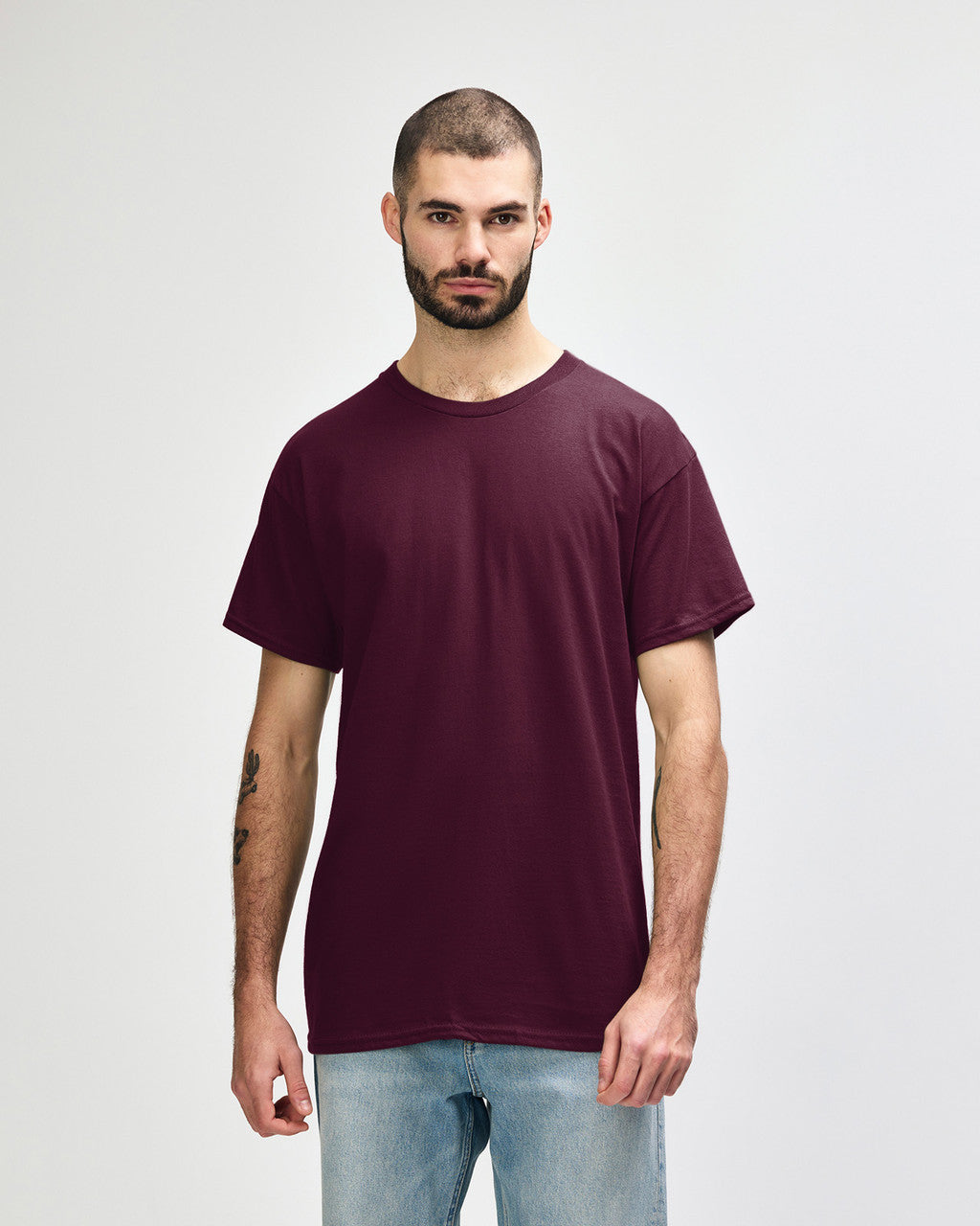 gildan-5000-gildan-heavy-cotton-adult-t-shirt - Maroon front