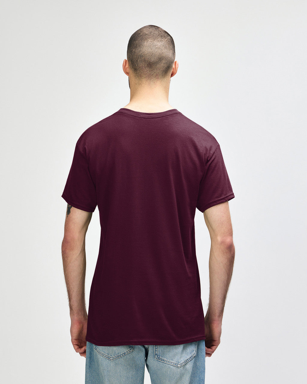 gildan-5000-gildan-heavy-cotton-adult-t-shirt - Maroon back
