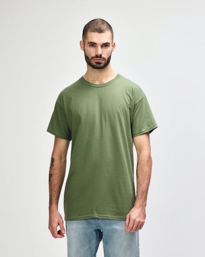 gildan-5000-gildan-heavy-cotton-adult-t-shirt - Military Green front