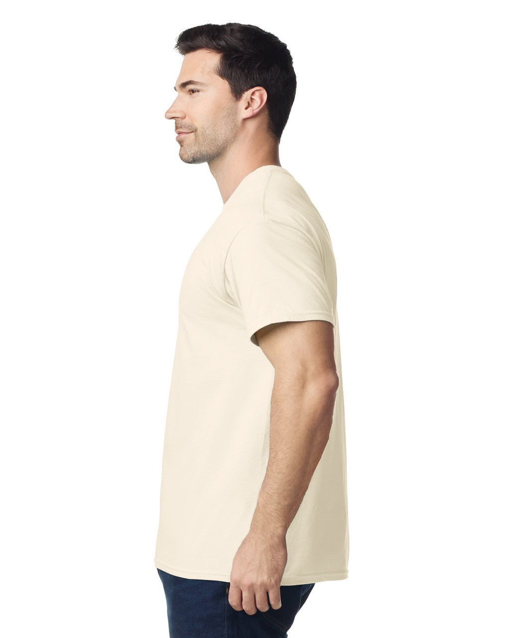 gildan-5000-gildan-heavy-cotton-adult-t-shirt - Natural side