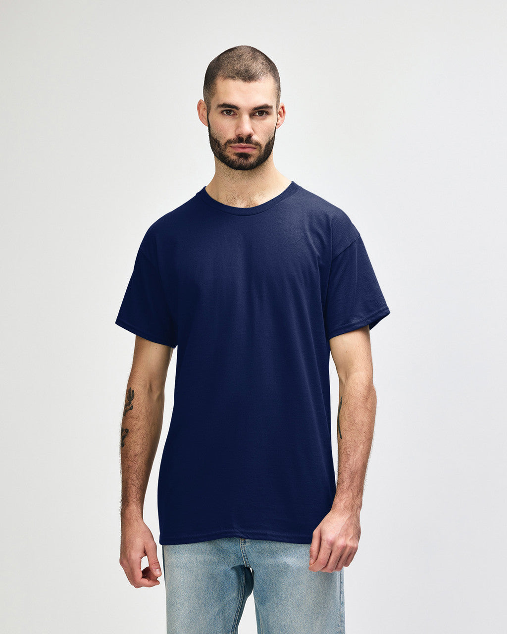 gildan-5000-gildan-heavy-cotton-adult-t-shirt - Navy front