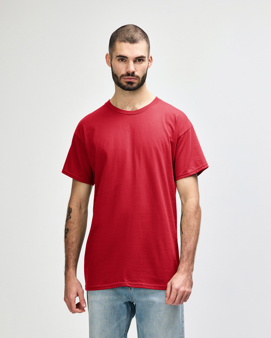 gildan-5000-gildan-heavy-cotton-adult-t-shirt - Red front