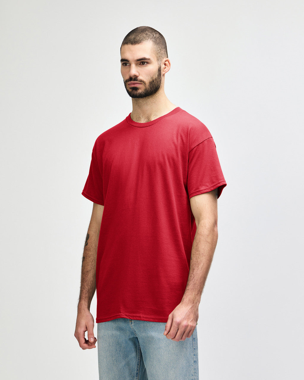 gildan-5000-gildan-heavy-cotton-adult-t-shirt - Red side