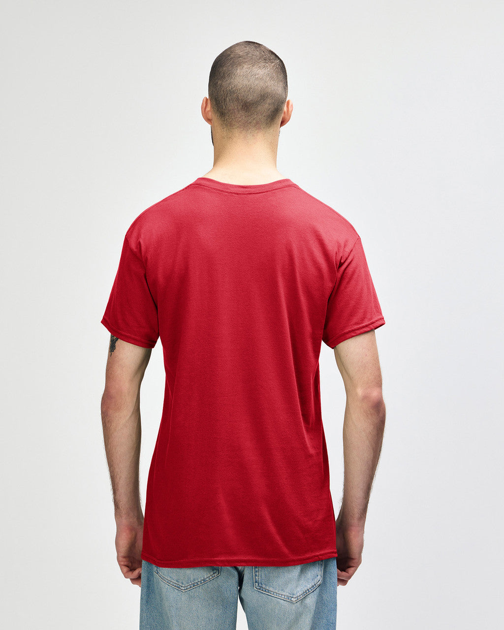 gildan-5000-gildan-heavy-cotton-adult-t-shirt - Red back