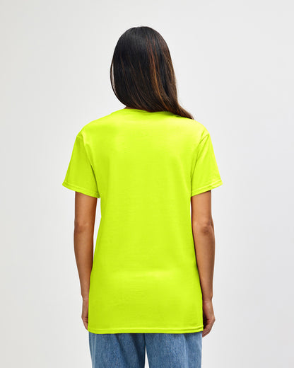 gildan-5000-gildan-heavy-cotton-adult-t-shirt - Safety Green back