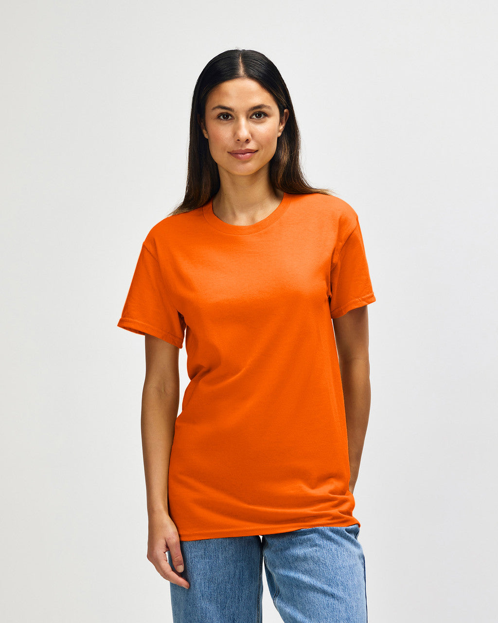 gildan-5000-gildan-heavy-cotton-adult-t-shirt - Safety Orange front