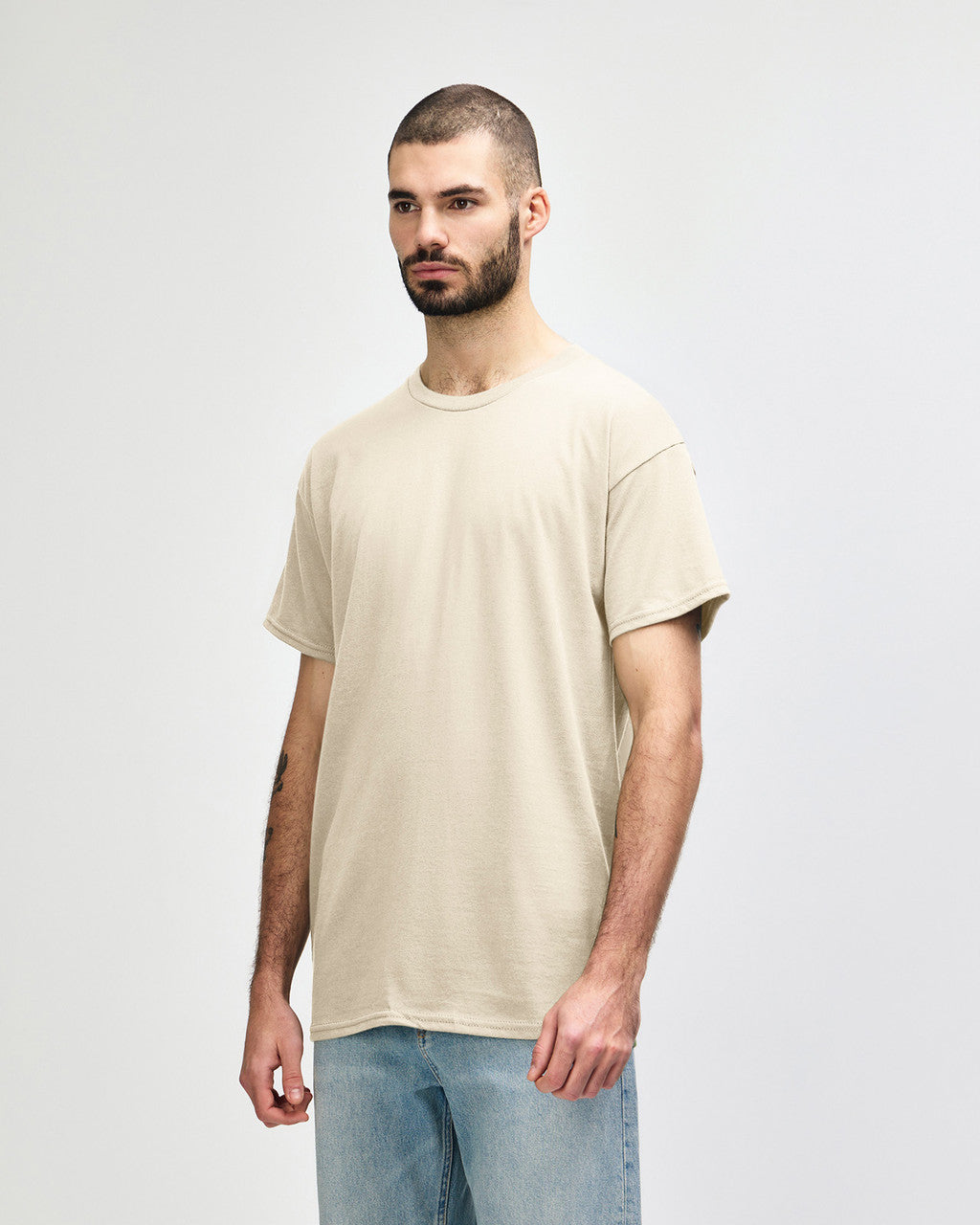 gildan-5000-gildan-heavy-cotton-adult-t-shirt - Sand side