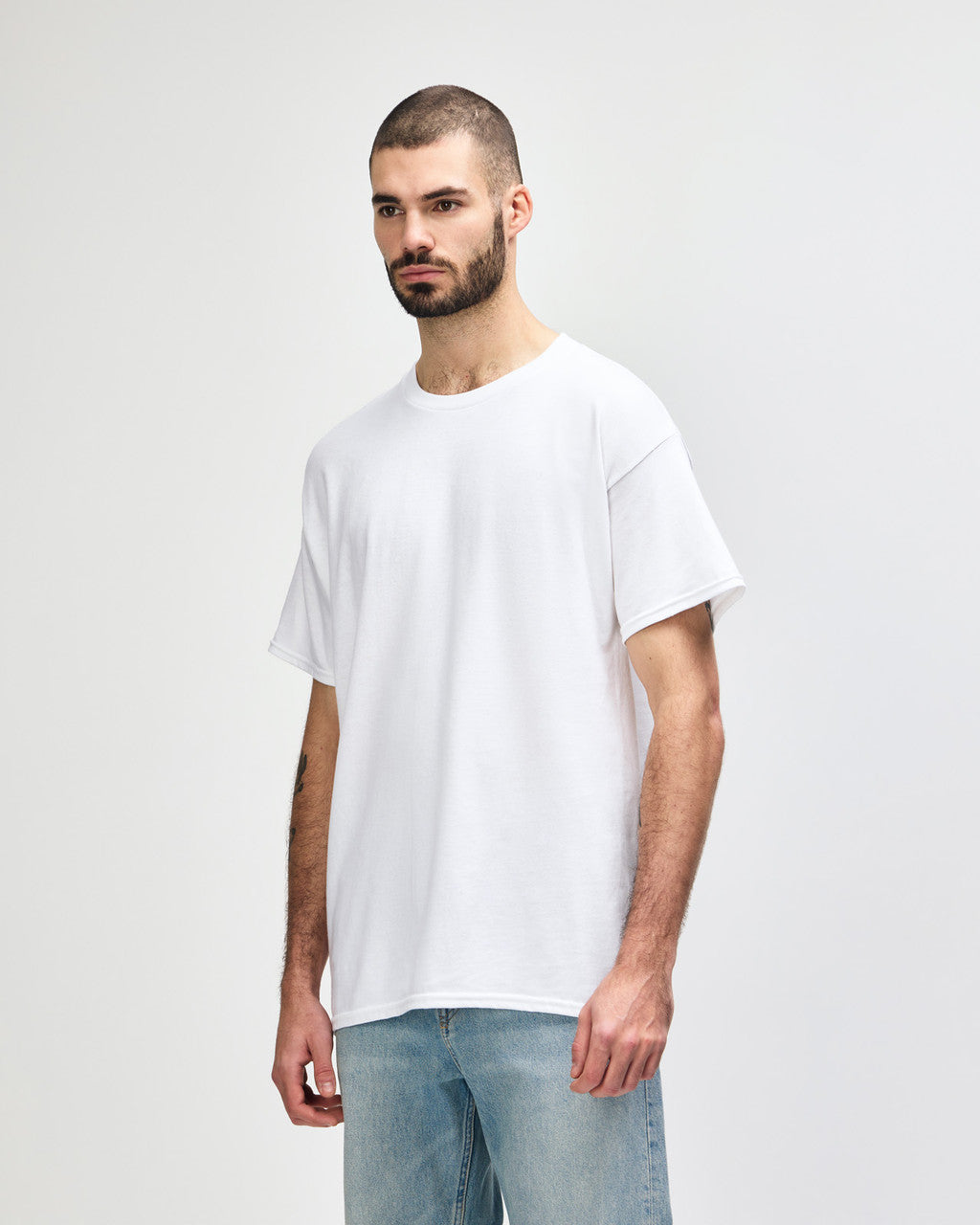 gildan-5000-gildan-heavy-cotton-adult-t-shirt - White side