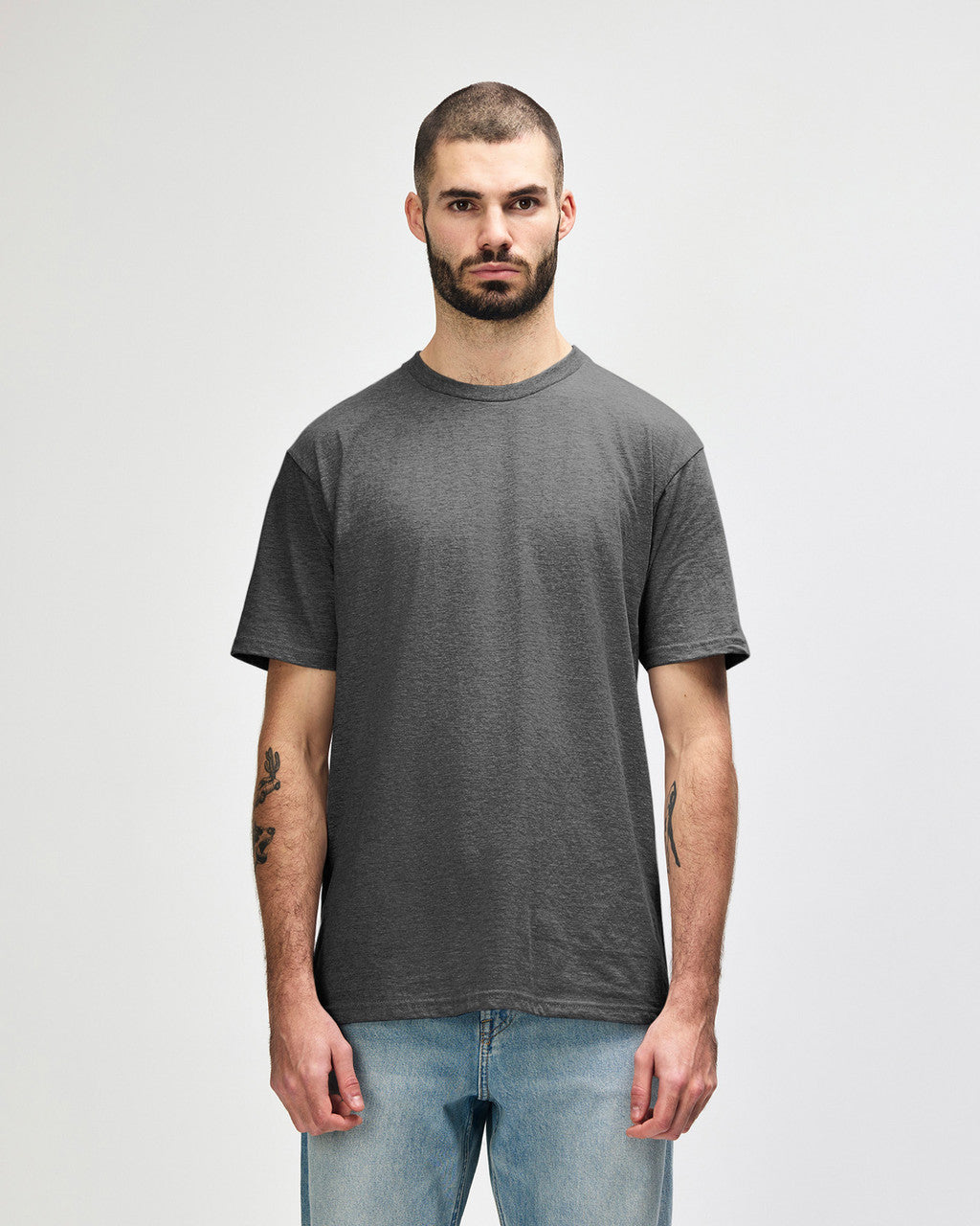 gildan-65000-gildan-softstyle-adult-midweight-t-shirt - Graphite Heather front